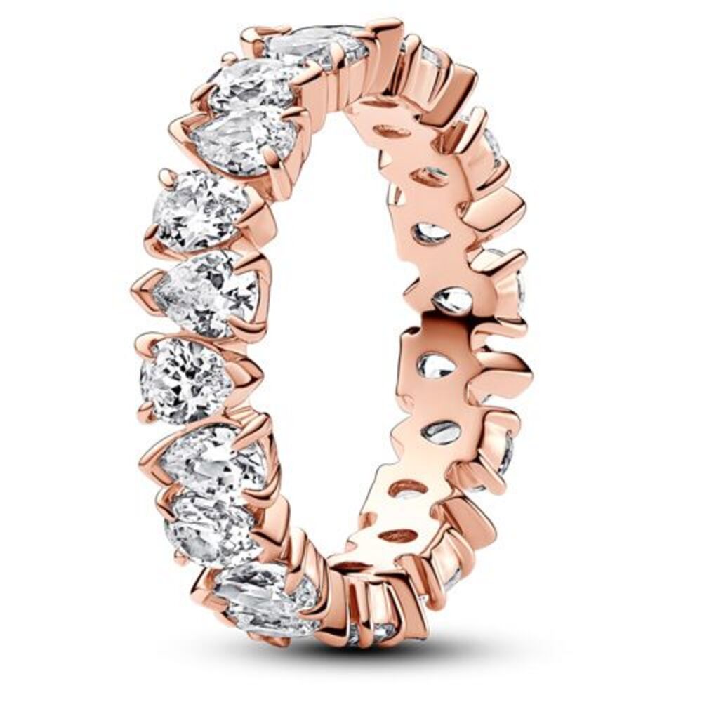 Pandora Alternating Sparkling Band Ring